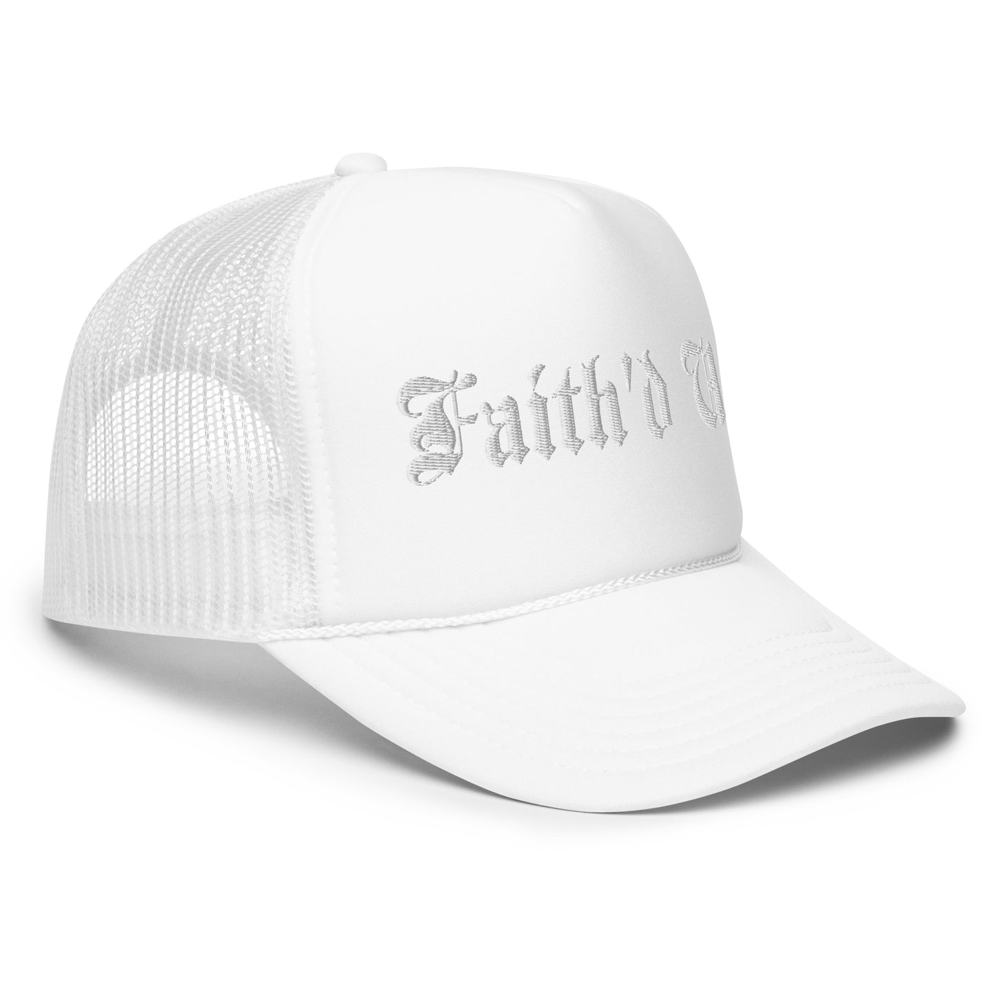 Faith'd Up Trucker Hat STITCH'D
