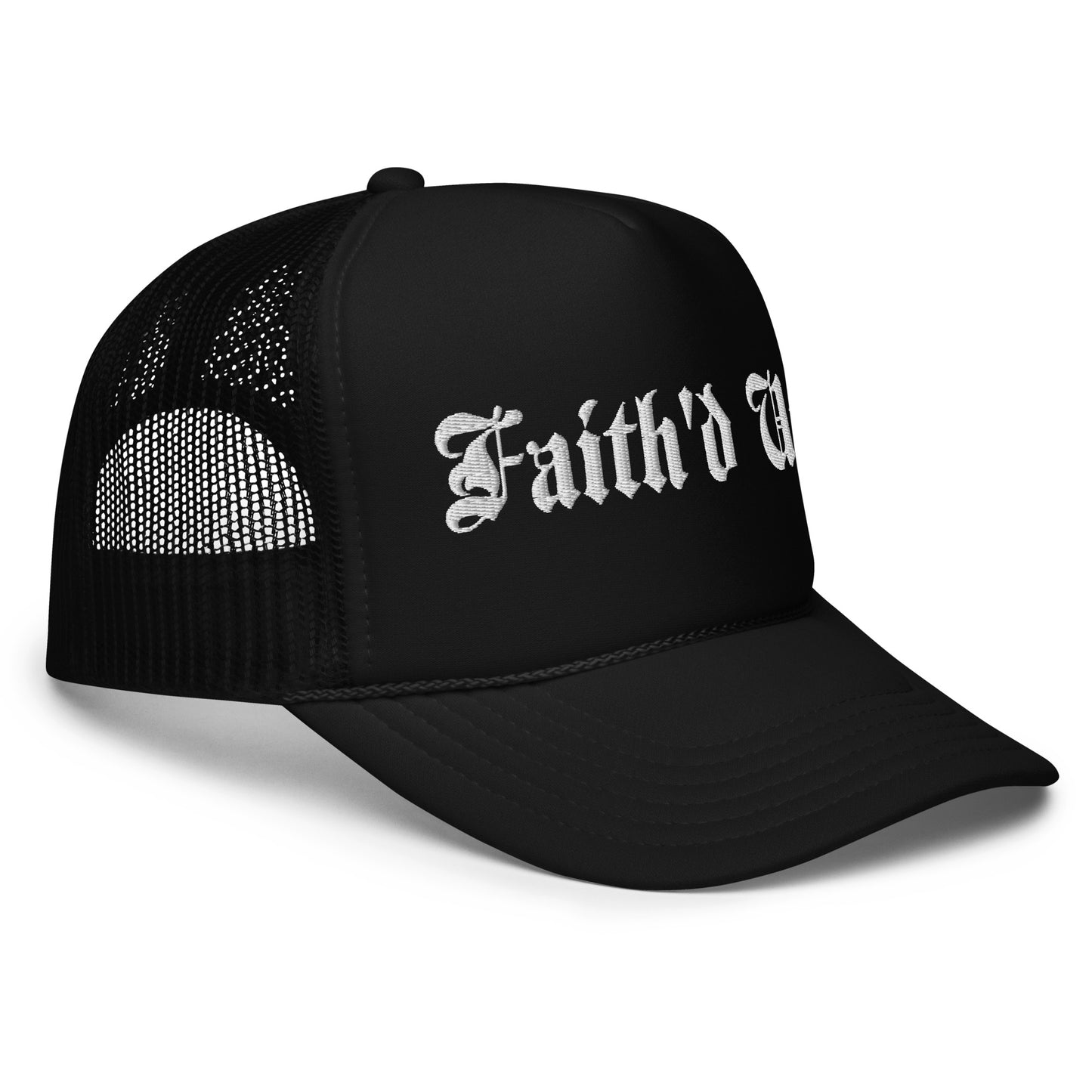 Faith'd Up Trucker Hat STITCH'D