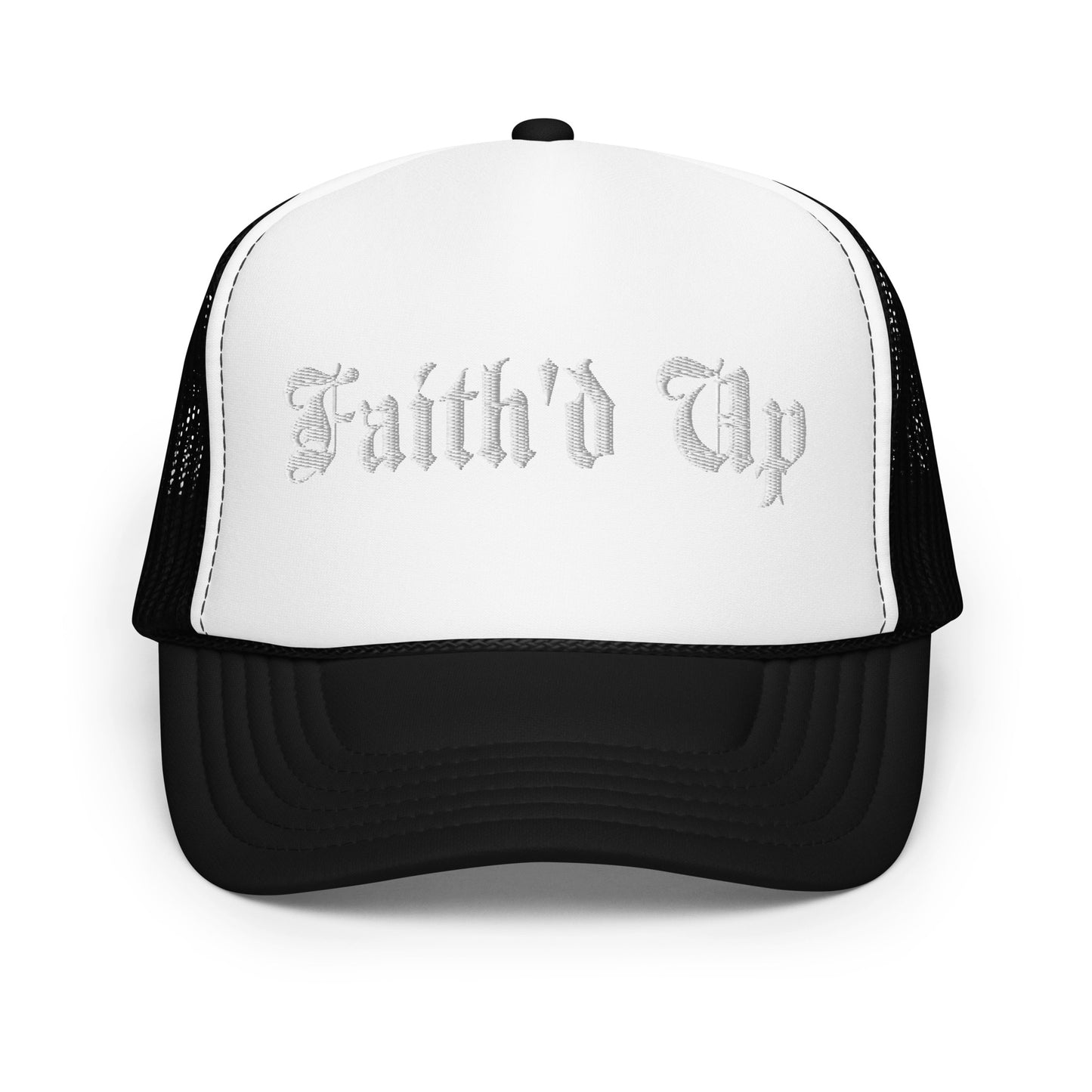 Faith'd Up Trucker Hat STITCH'D