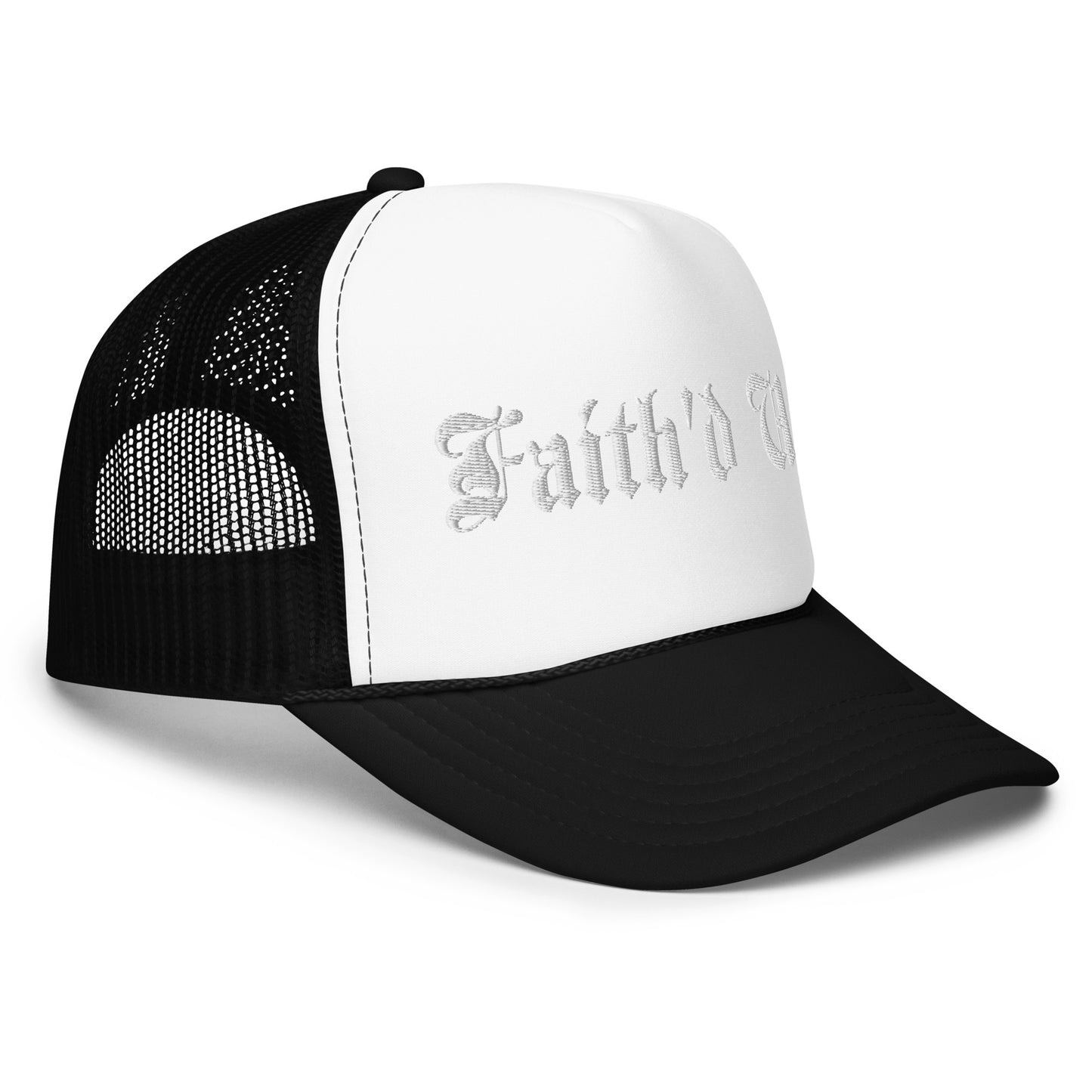Faith'd Up Trucker Hat STITCH'D