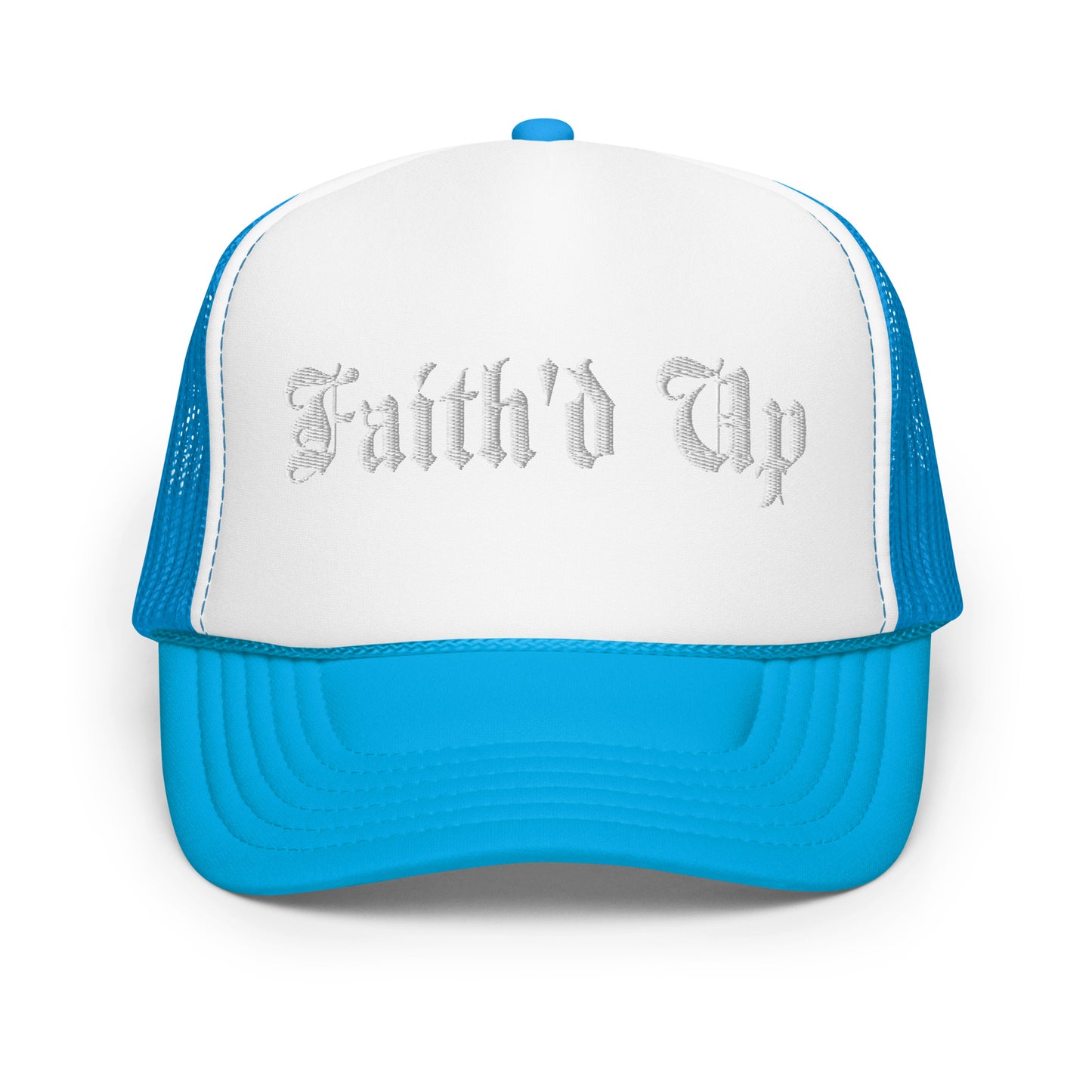 Faith'd Up Trucker Hat STITCH'D