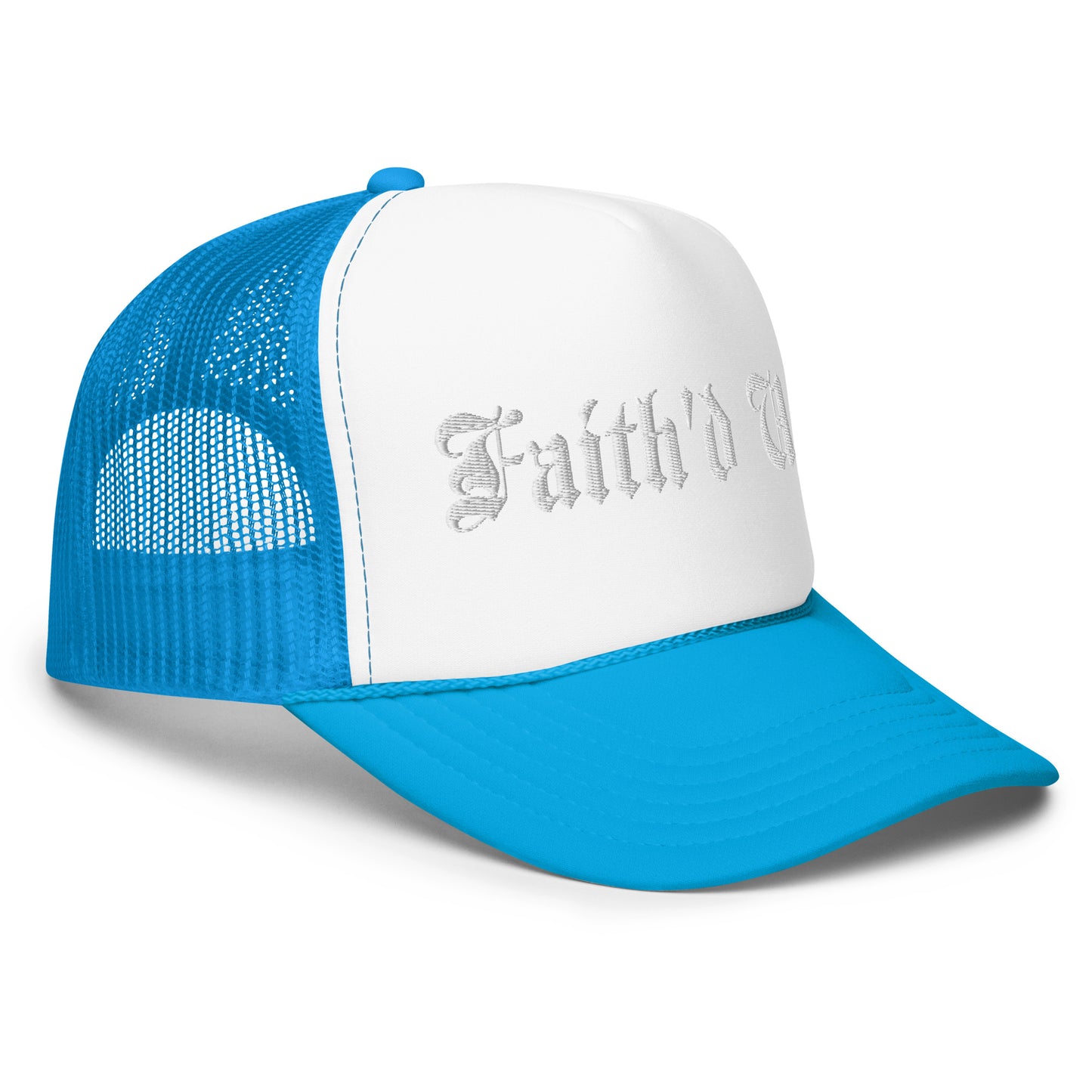 Faith'd Up Trucker Hat STITCH'D