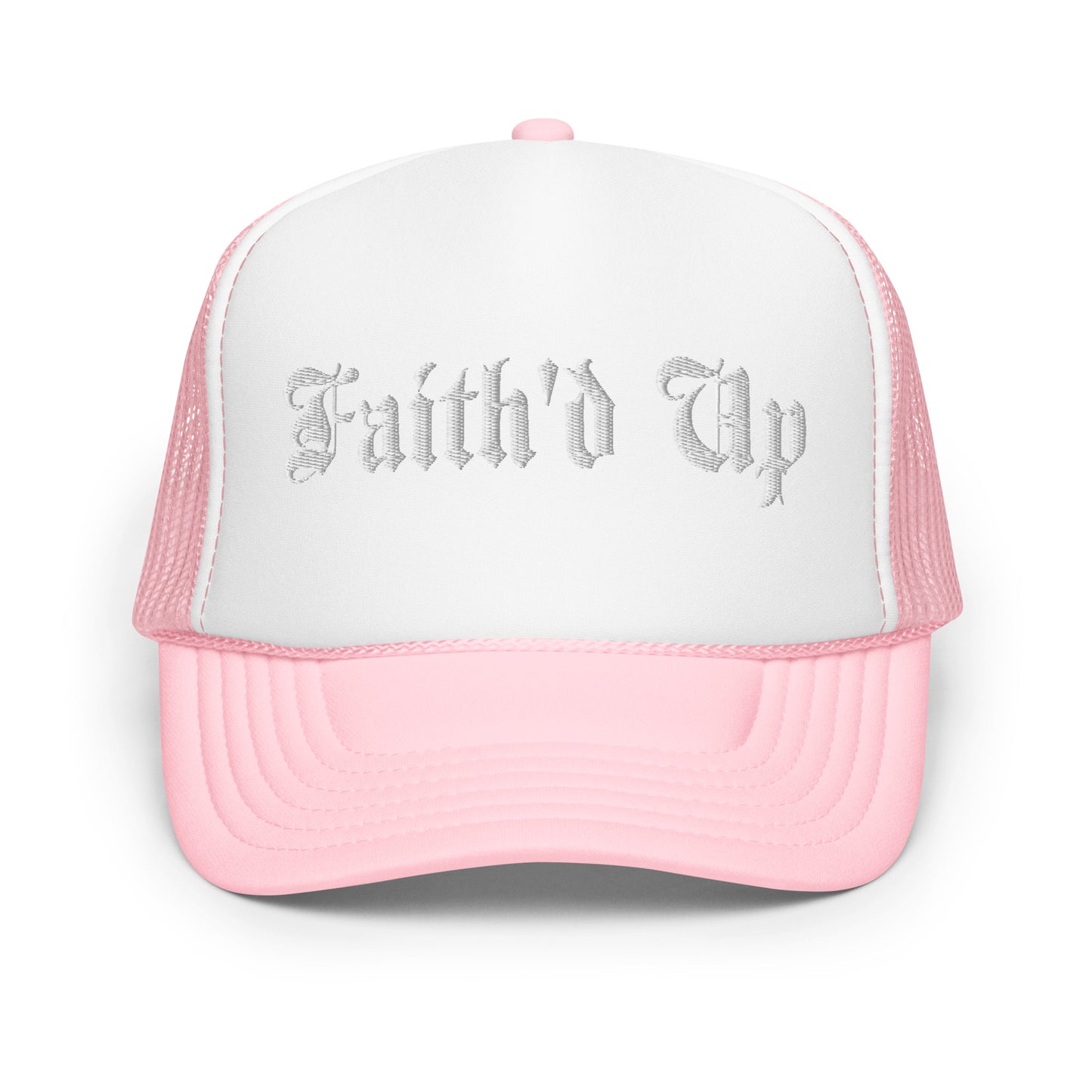 Faith'd Up Trucker Hat STITCH'D