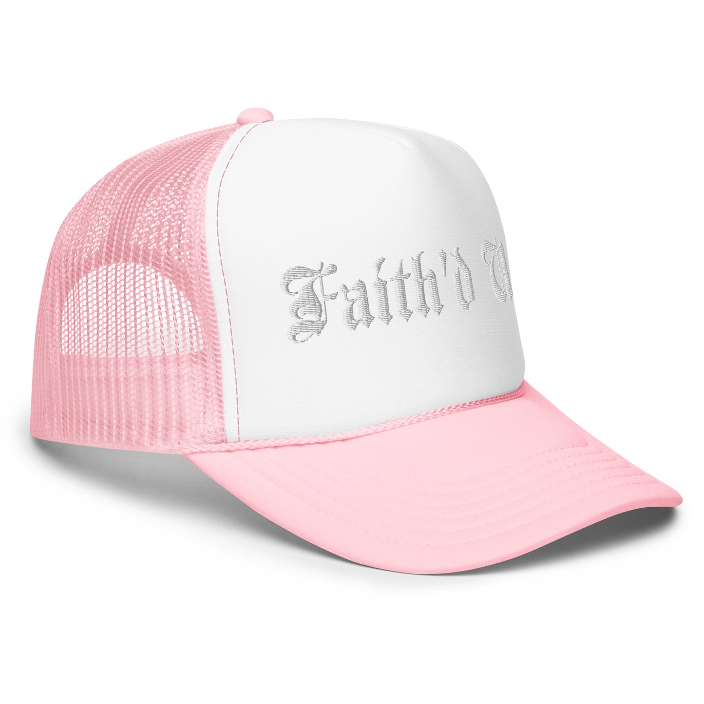 Faith'd Up Trucker Hat STITCH'D