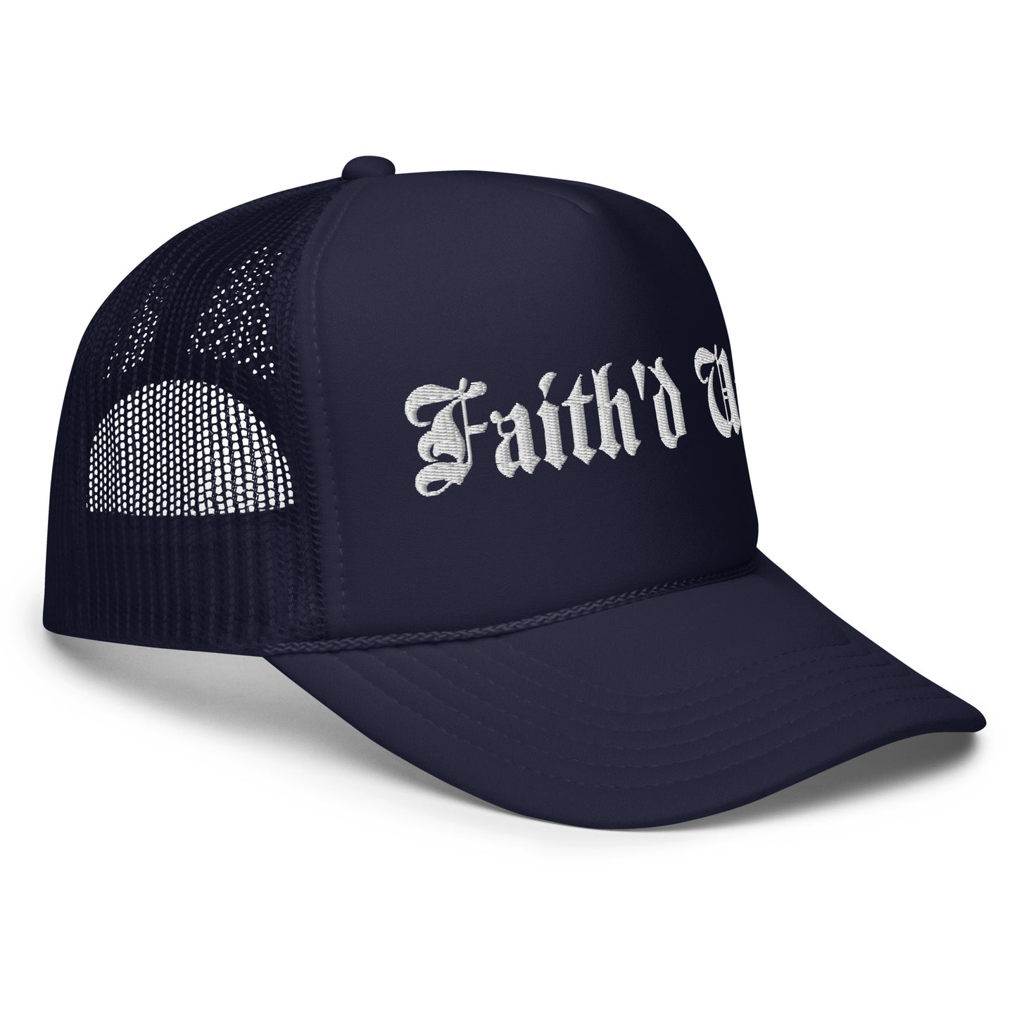 Faith'd Up Trucker Hat STITCH'D