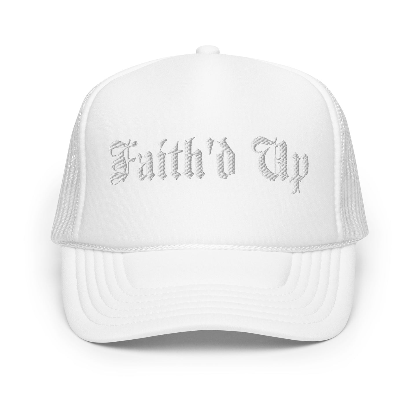 Faith'd Up Trucker Hat STITCH'D