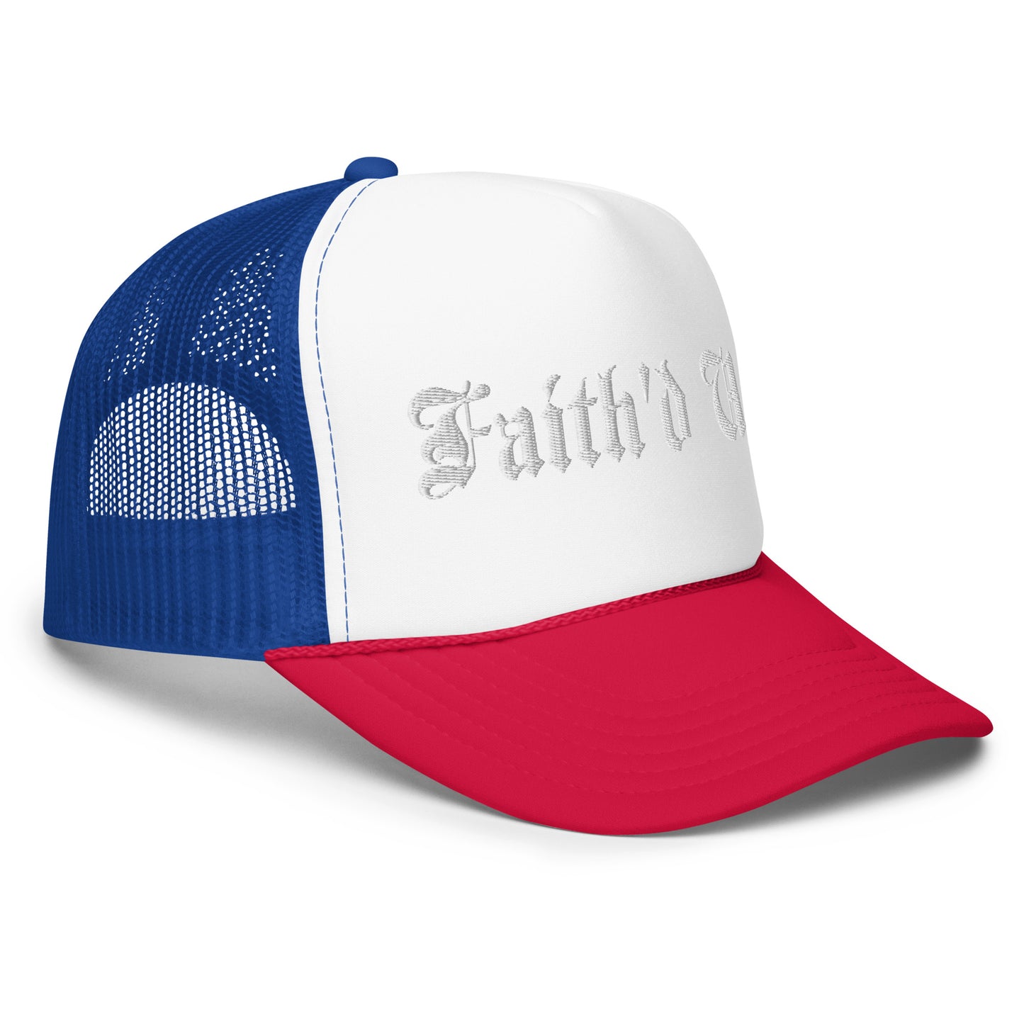 Faith'd Up Trucker Hat STITCH'D