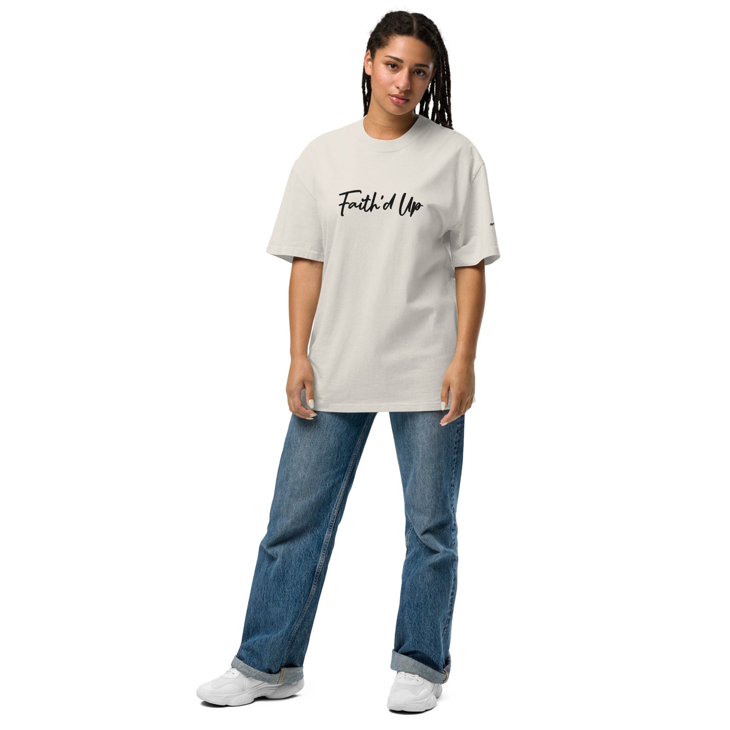 Faith'd Up Oversized Tee